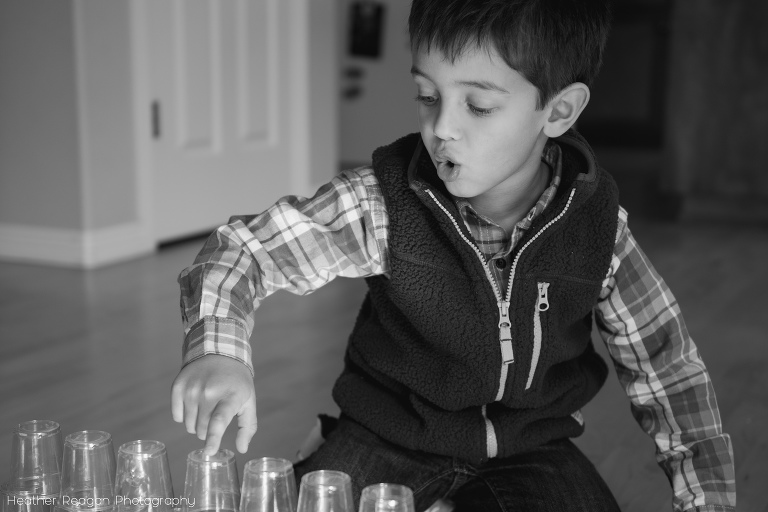 West Linn family photography, in-home documentary session