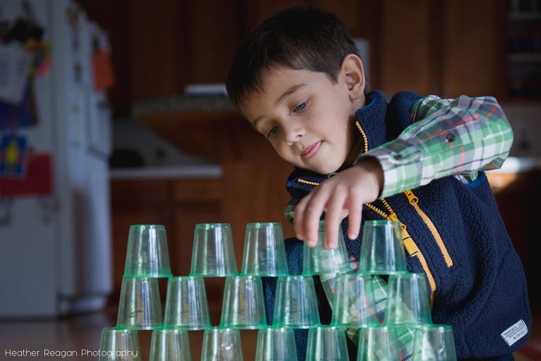 Portland family photography, in-home family session