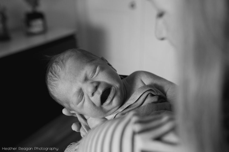 Lake Oswego documentary newborn photography