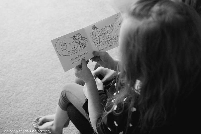 Reading - Portland lifestyle family photography