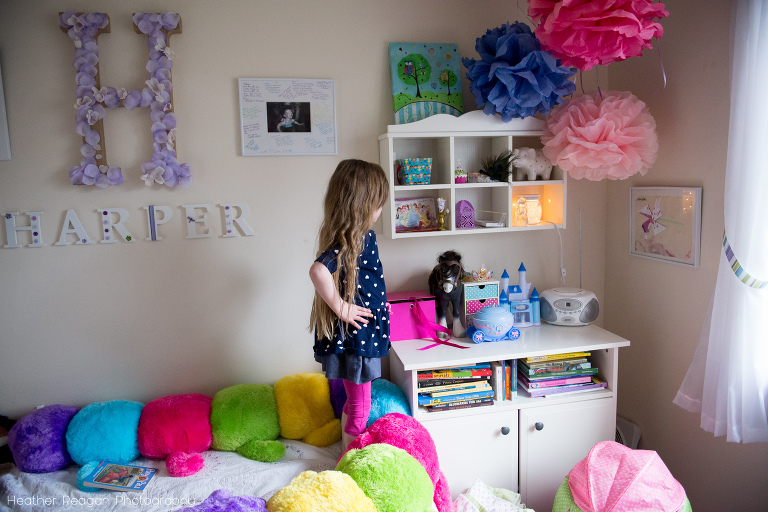 Her room - Portland in-home lifestyle photography