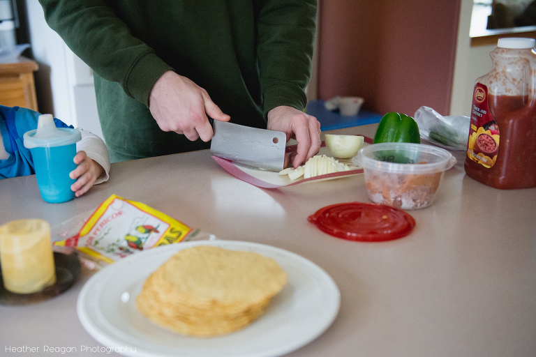 Cooking - Portland family photographer
