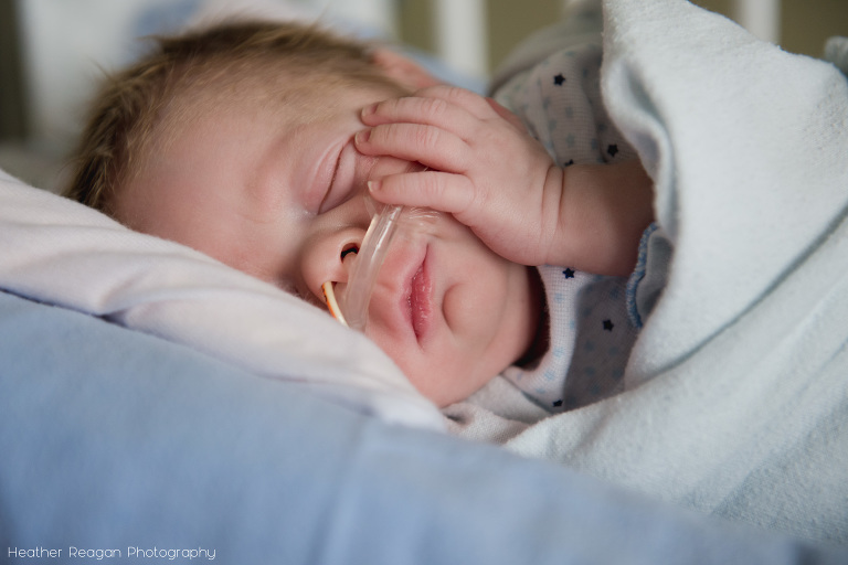 Sweet sleeping baby The Tiny Footprints Project
