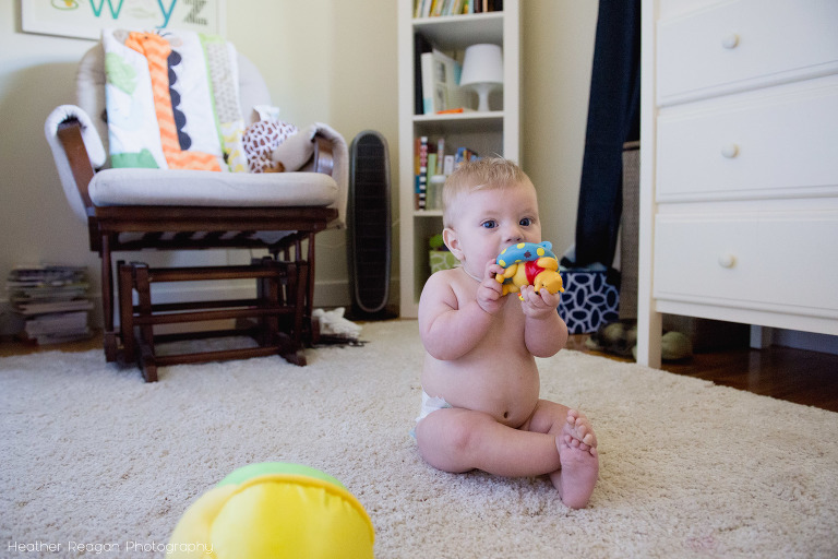 Toys in the mouth | Documentary Family Photography | Portland, OR
