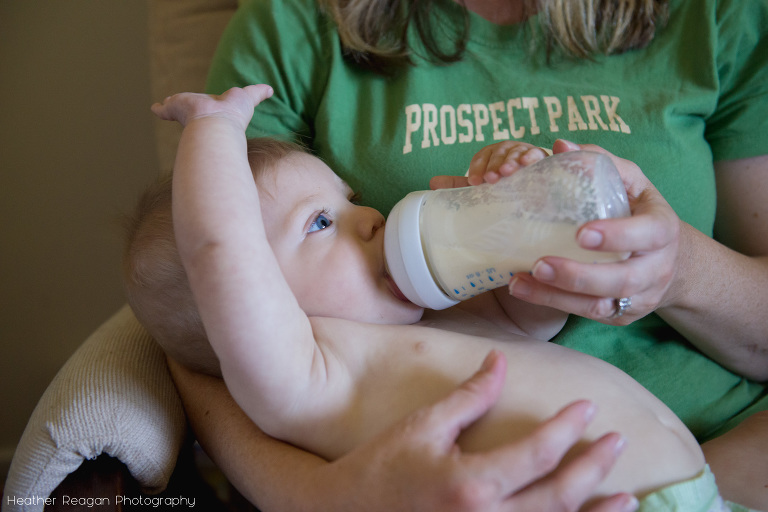 Bottle | West Linn baby photography