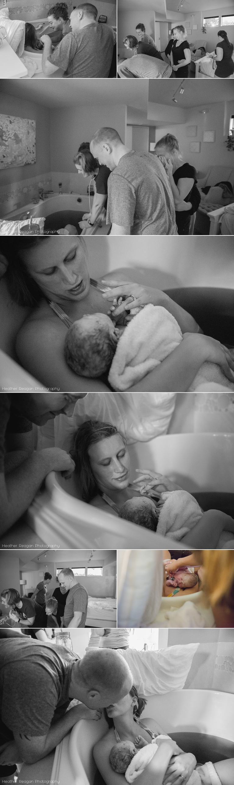 Baby L - Portland Oregon birth center - Birth Photography