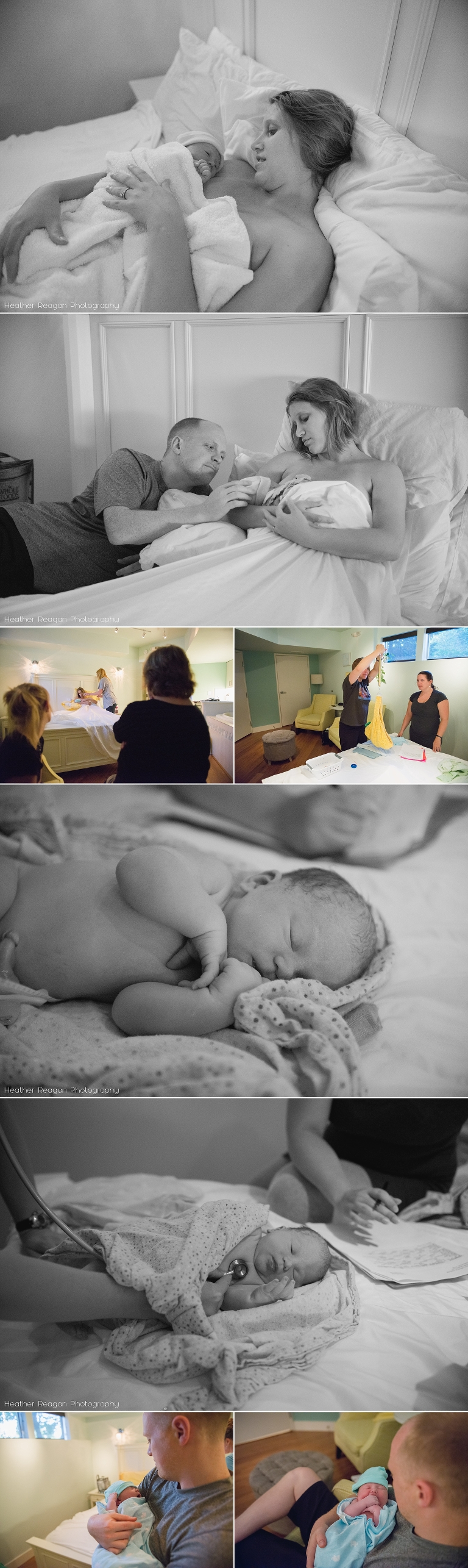 Newborn Checkup - Portland Oregon Birth Photography