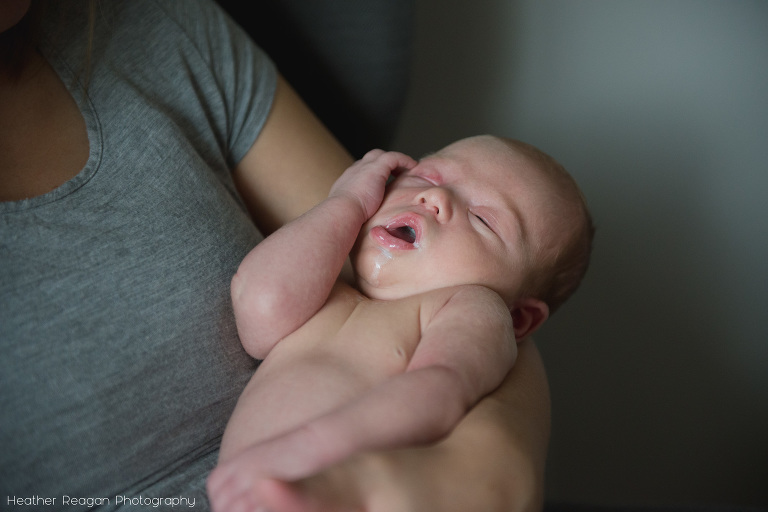 Sleeping baby - Portland newborn photography