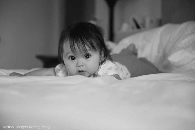 Peek A Boo - West Linn In-Home Family Photography