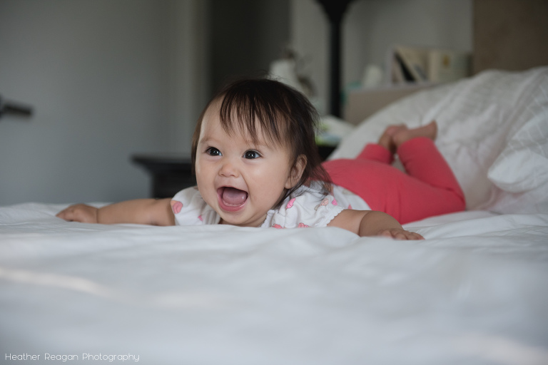 Baby Smiles - Portland Family Documentary Photography