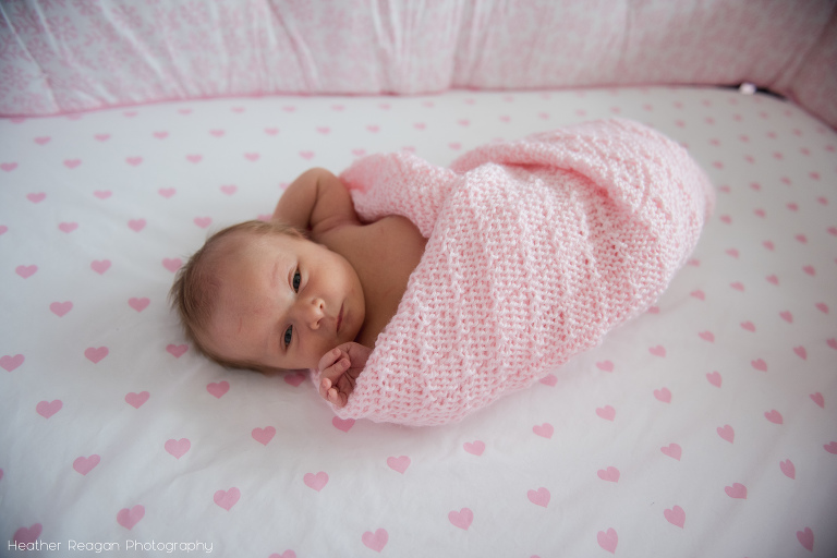 Swaddled Up | Portland Documentary Newborn Photography