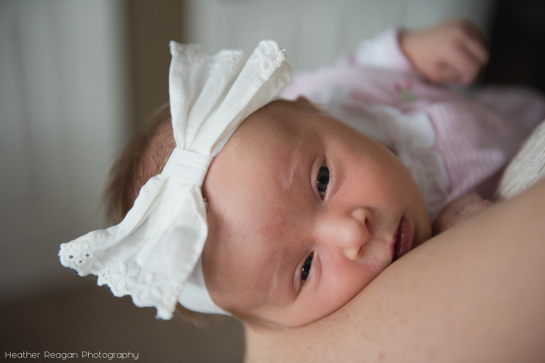 Baby Girl | In Home Newborn Photography | West Linn Oregon