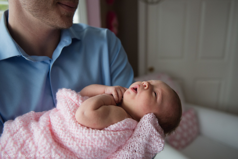 Baby Girl | Portland in home newborn photographer