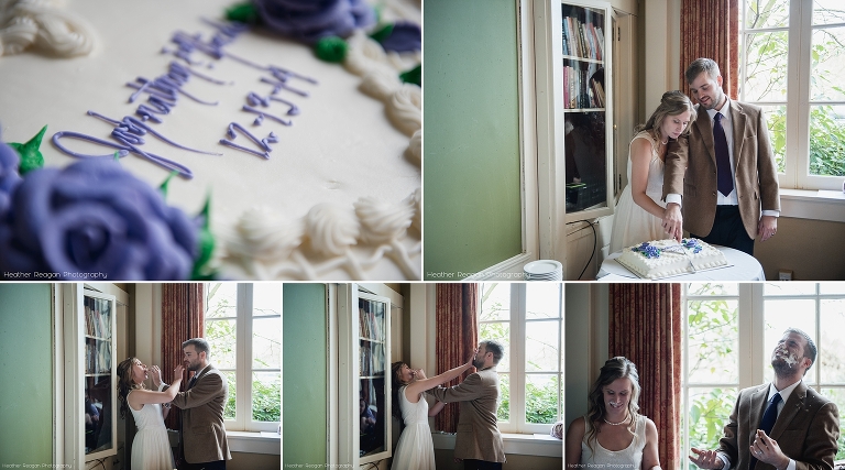 Cake Cutting | Portland, OR Documentary Wedding Photographer