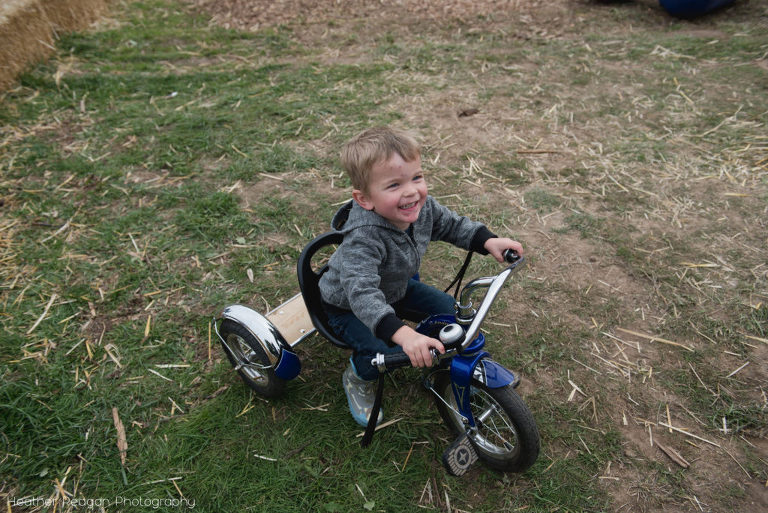 Frog Pond Farm - Riding bikes