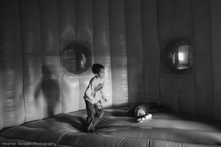 Oregon Heritage Farms - Bounce house fun