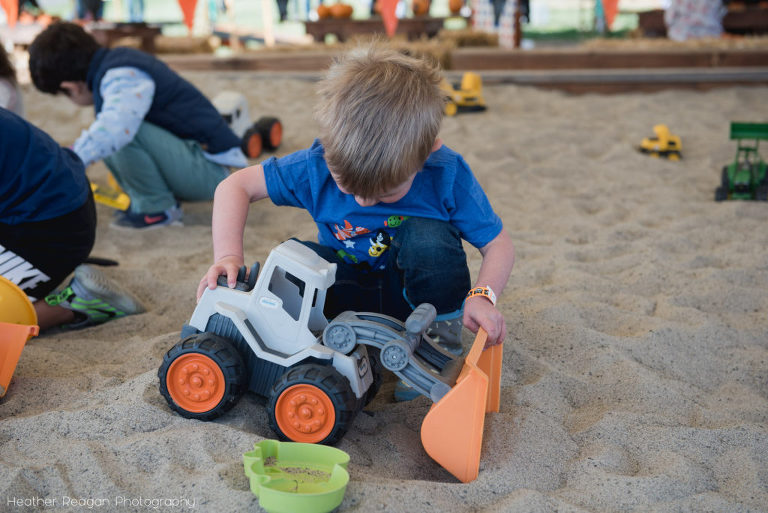 Roloff Farms - Digging in the sand